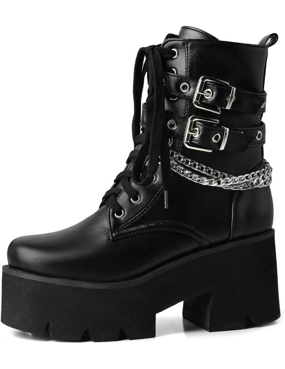 Bota arriba del tobillo para mujer