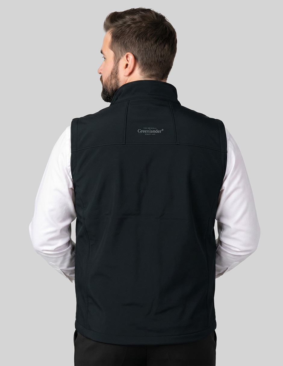 Chaleco resistente al agua poliéster con bolsillos para hombre 3