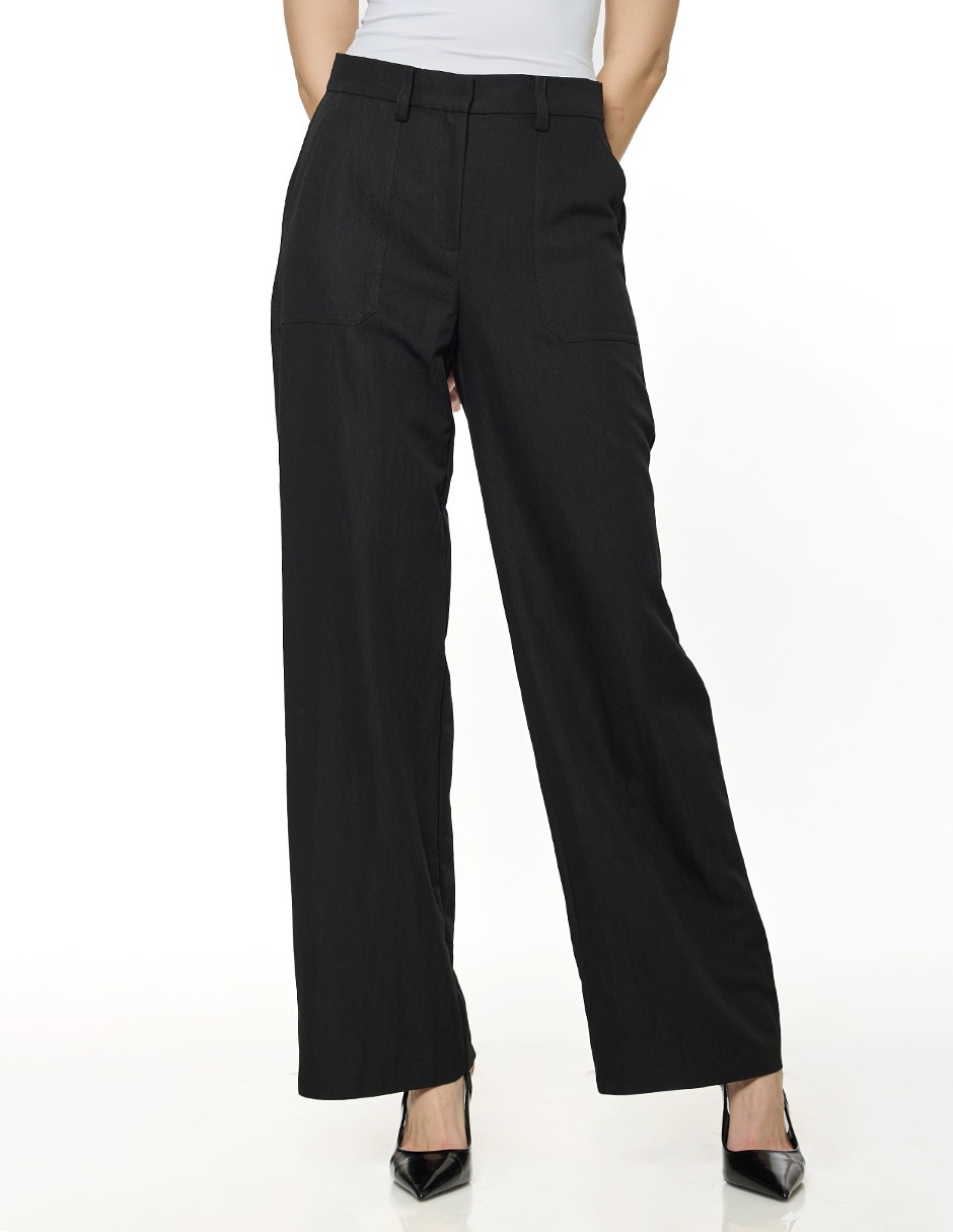 Pantalón de vestir regular para mujer
