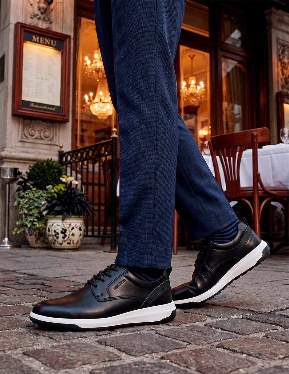 Zapato derby merano work basic para hombre