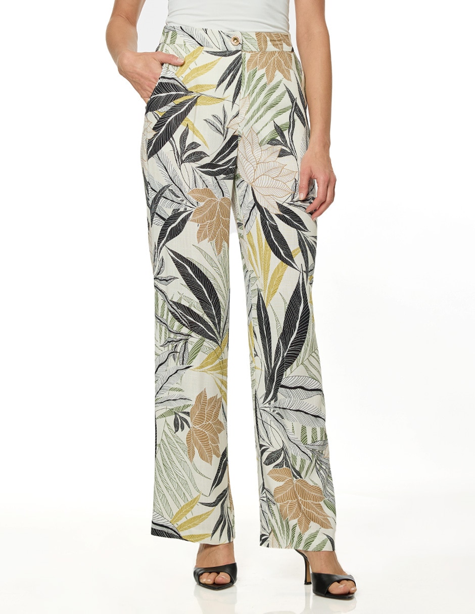 Pantalón de vestir regular para mujer