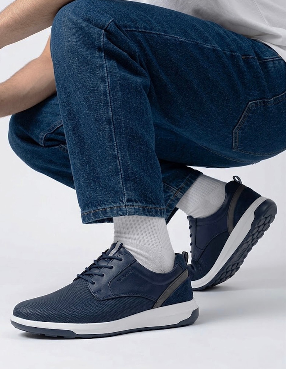 Zapato derby merano soft step para hombre