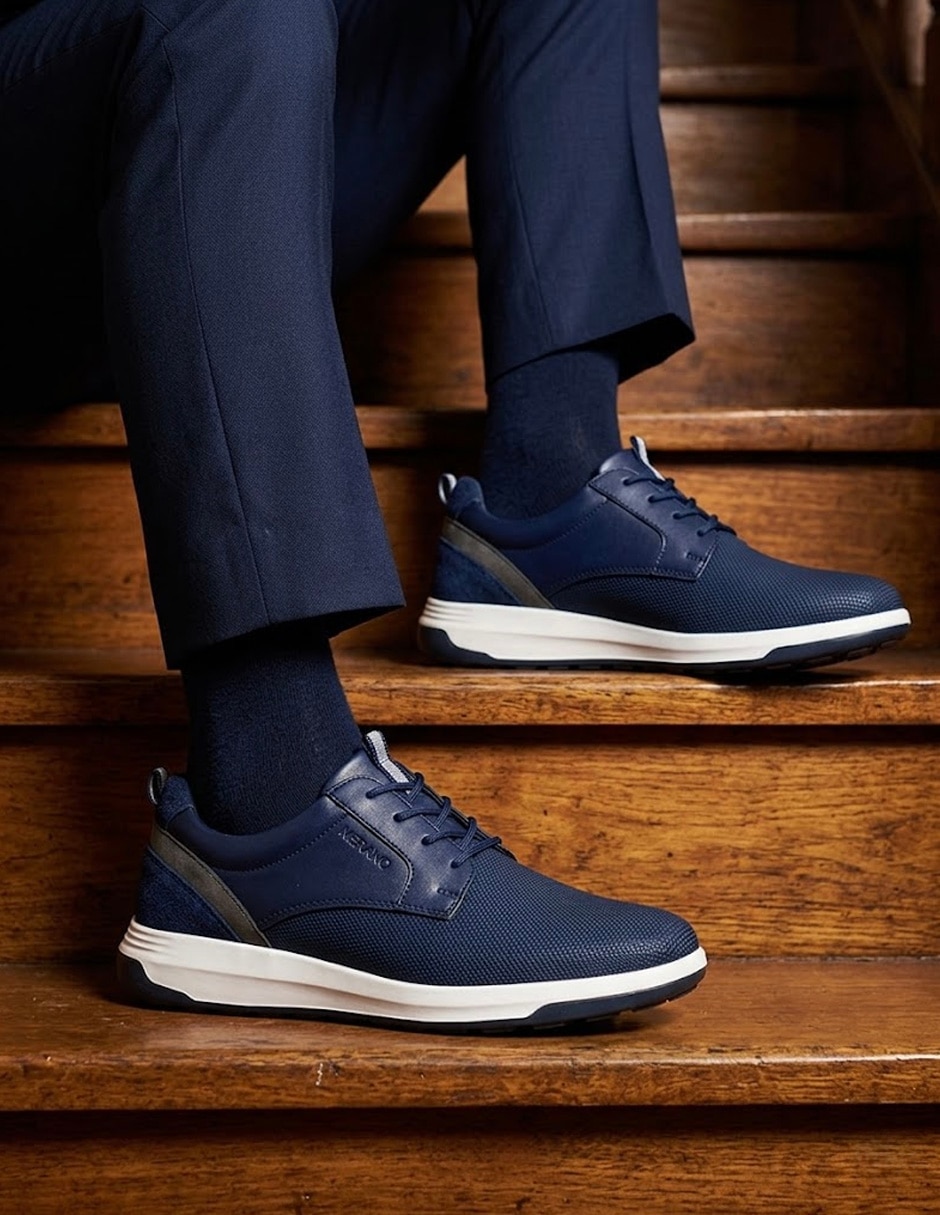 Zapato derby merano soft step para hombre
