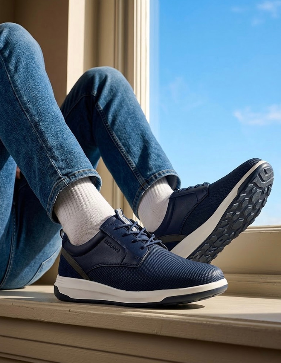 Zapato derby merano soft step para hombre