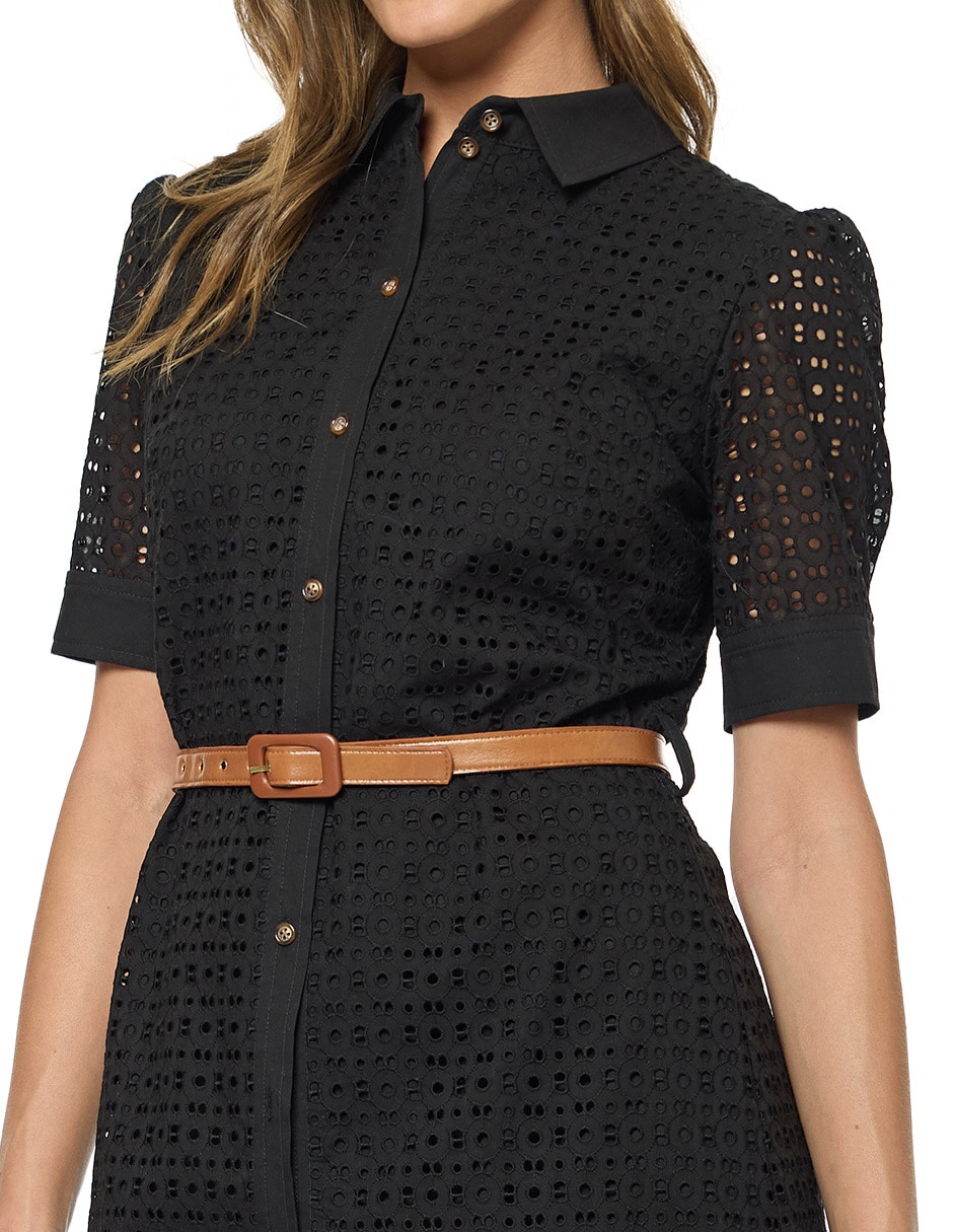 Vestido midi casual foley's foley's para mujer