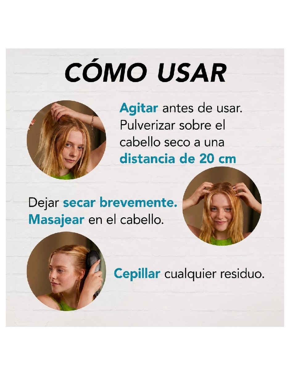 Shampoo en seco para cabello todo tipo shampoo en seco 200 ml genérica