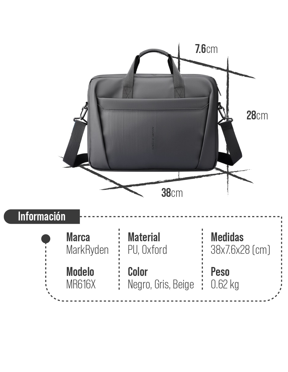Portafolio ejecutivo unisex 2