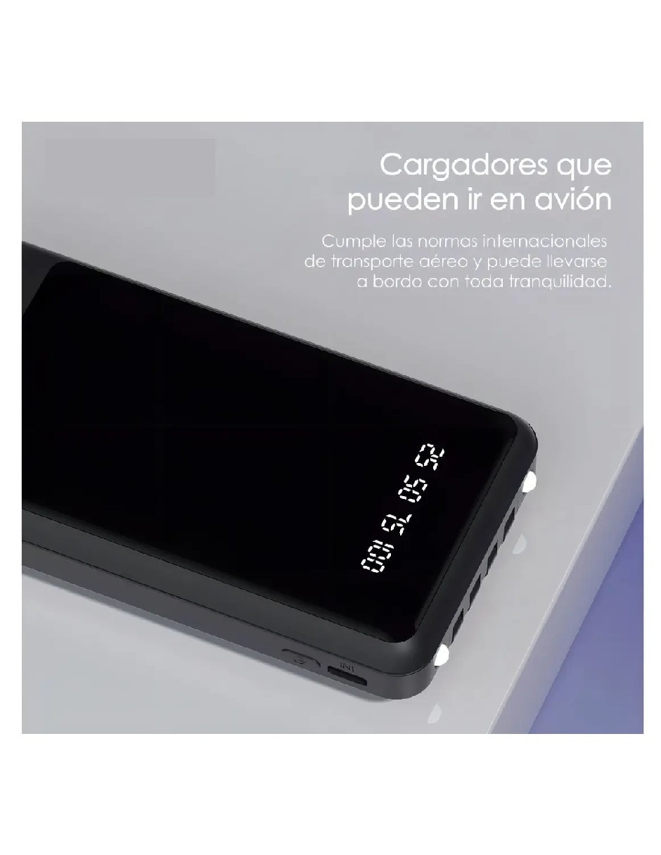 Batería portátil genérica 10000 mah 10867gu