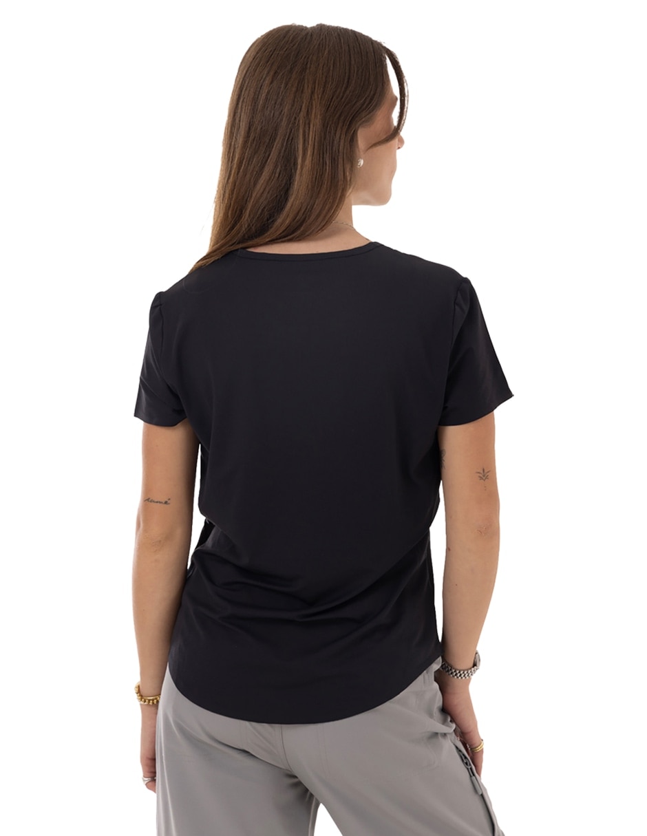 Playera deportiva para hiking merrell para mujer