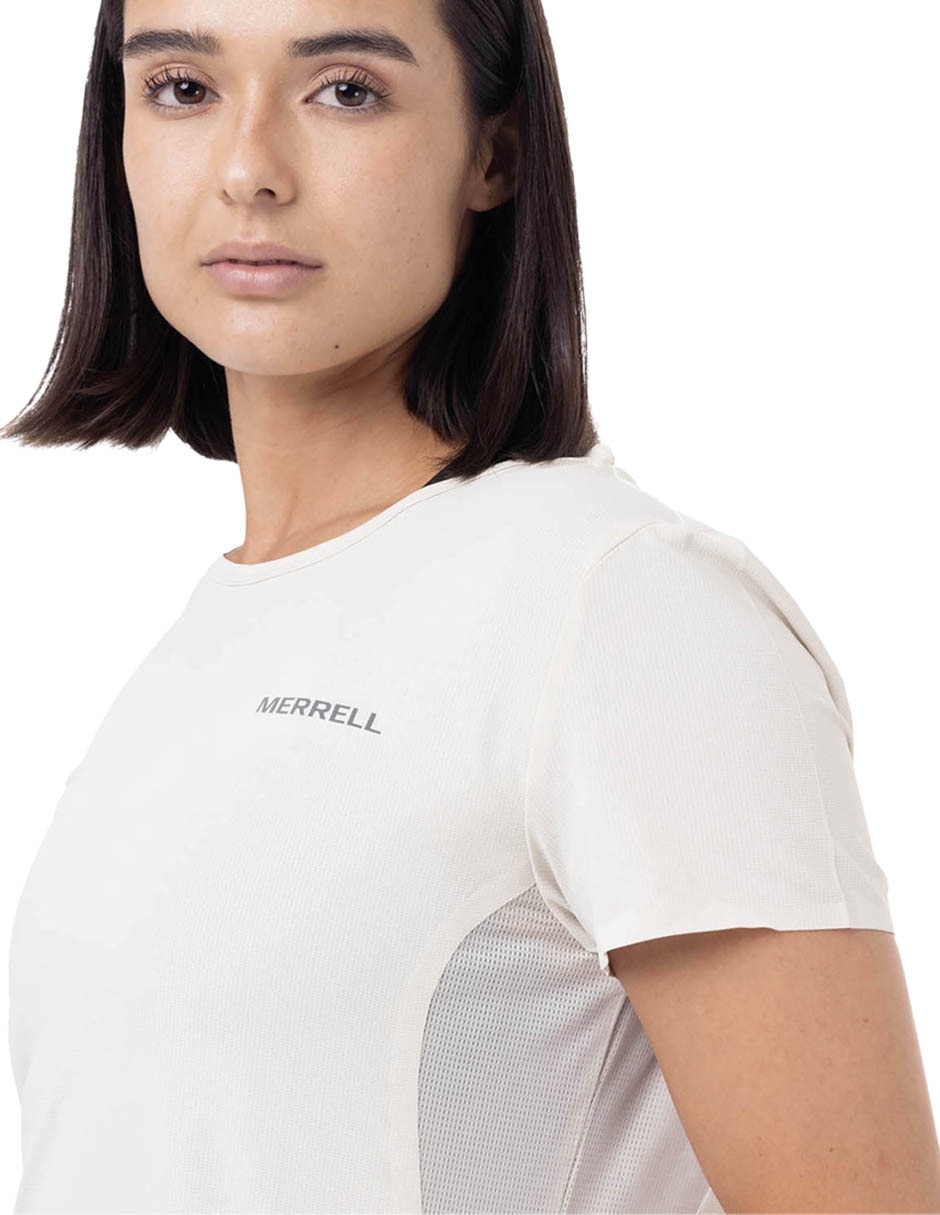 Playera deportiva para hiking para mujer 3