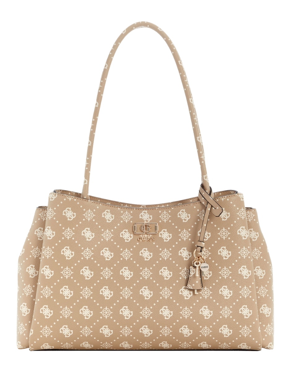 Set/Bolsa Satchel EMELIE Guess de Poliuretano para mujer