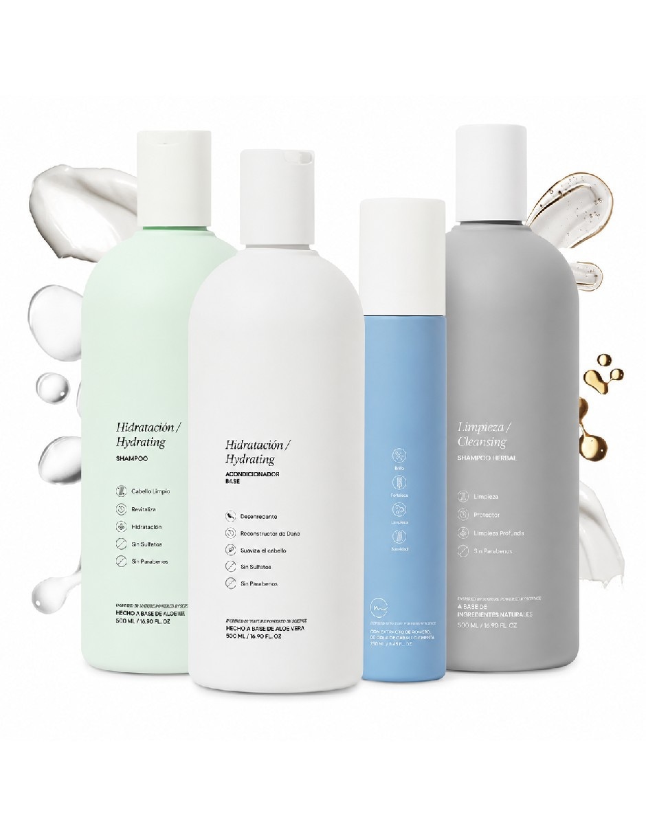 Set capilar genérica tratamiento capilar kit de tratamiento capilar para cabello maltratado para todo tipo 5 piezas