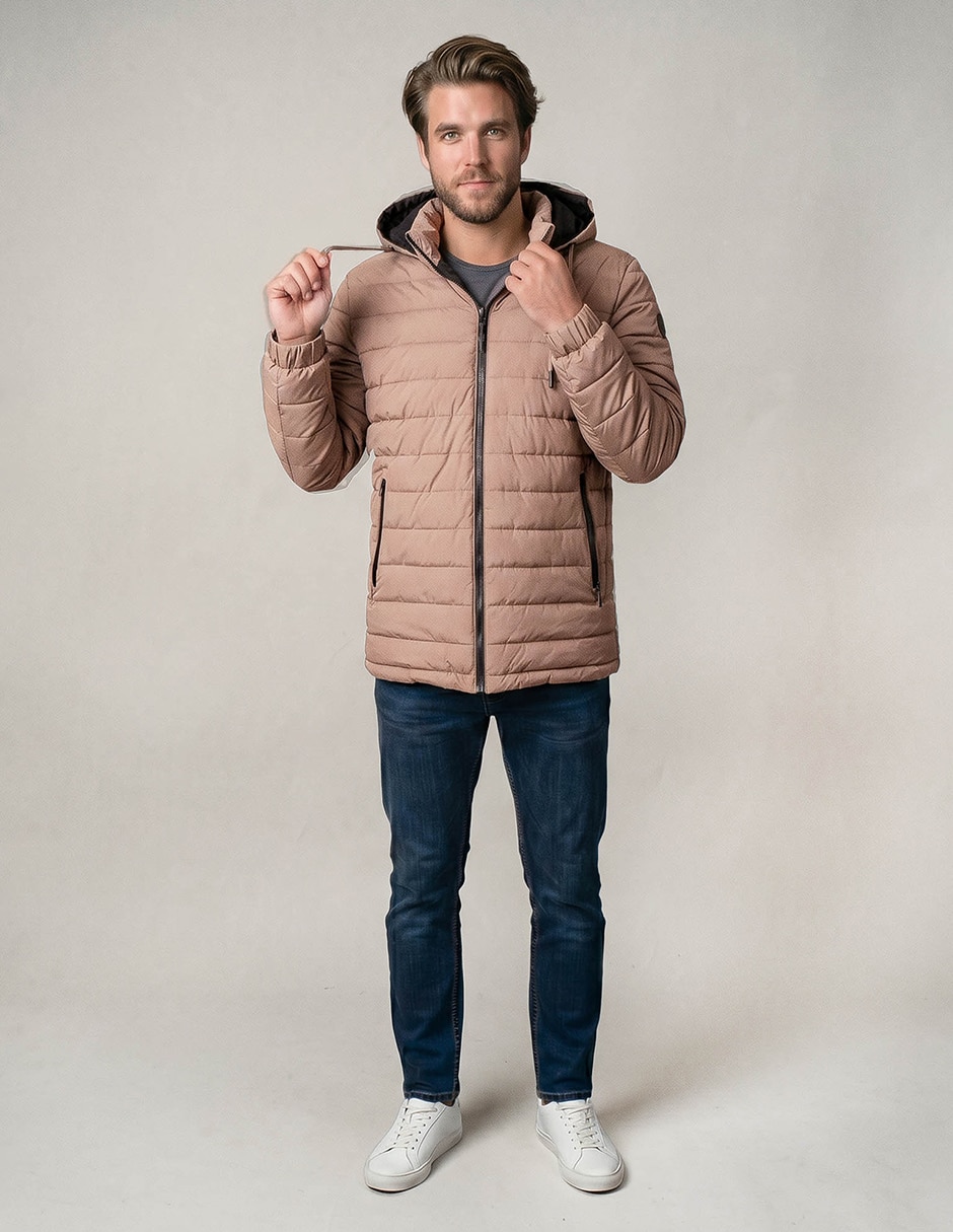 Chamarra casual greenlanderreversible para hombre