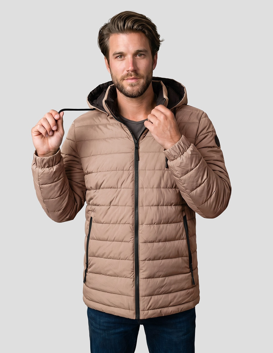 Chamarra casual greenlanderreversible para hombre