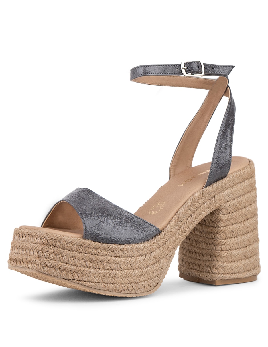 Alpargata para mujer hamilton footwear fiorella silver