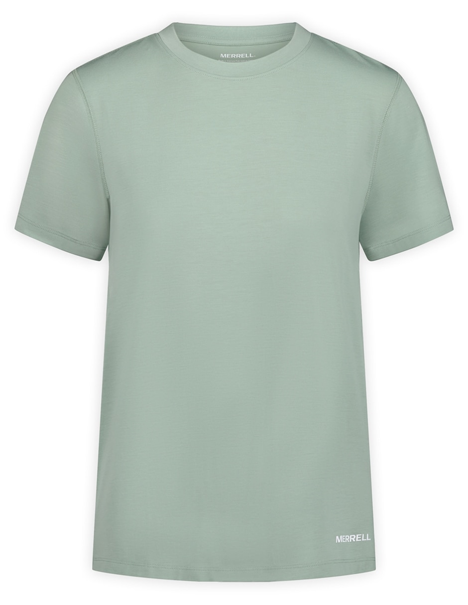 Playera deportiva para hiking para mujer
