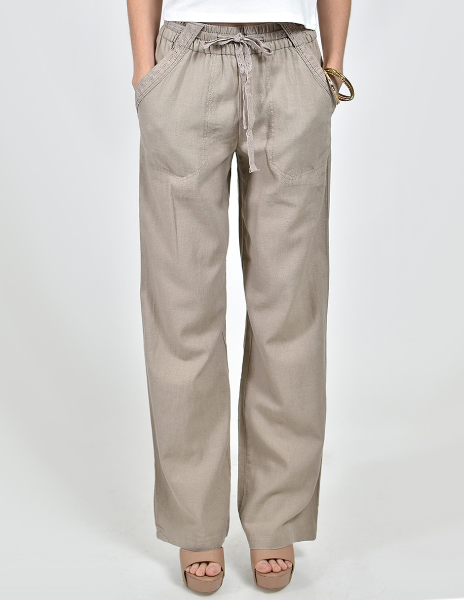 Pantalón recto para mujer