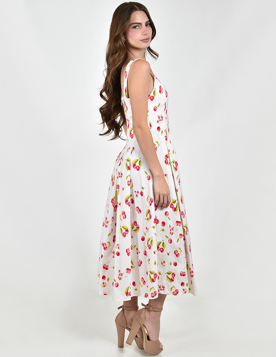Vestido midi casual para mujer 2