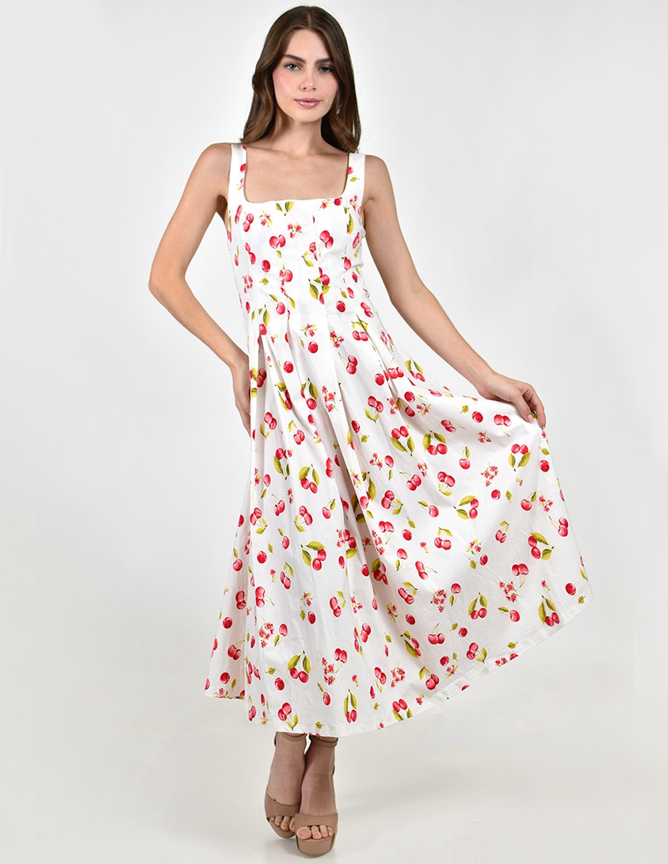 Vestido midi casual para mujer Vestido midi casual para mujer
