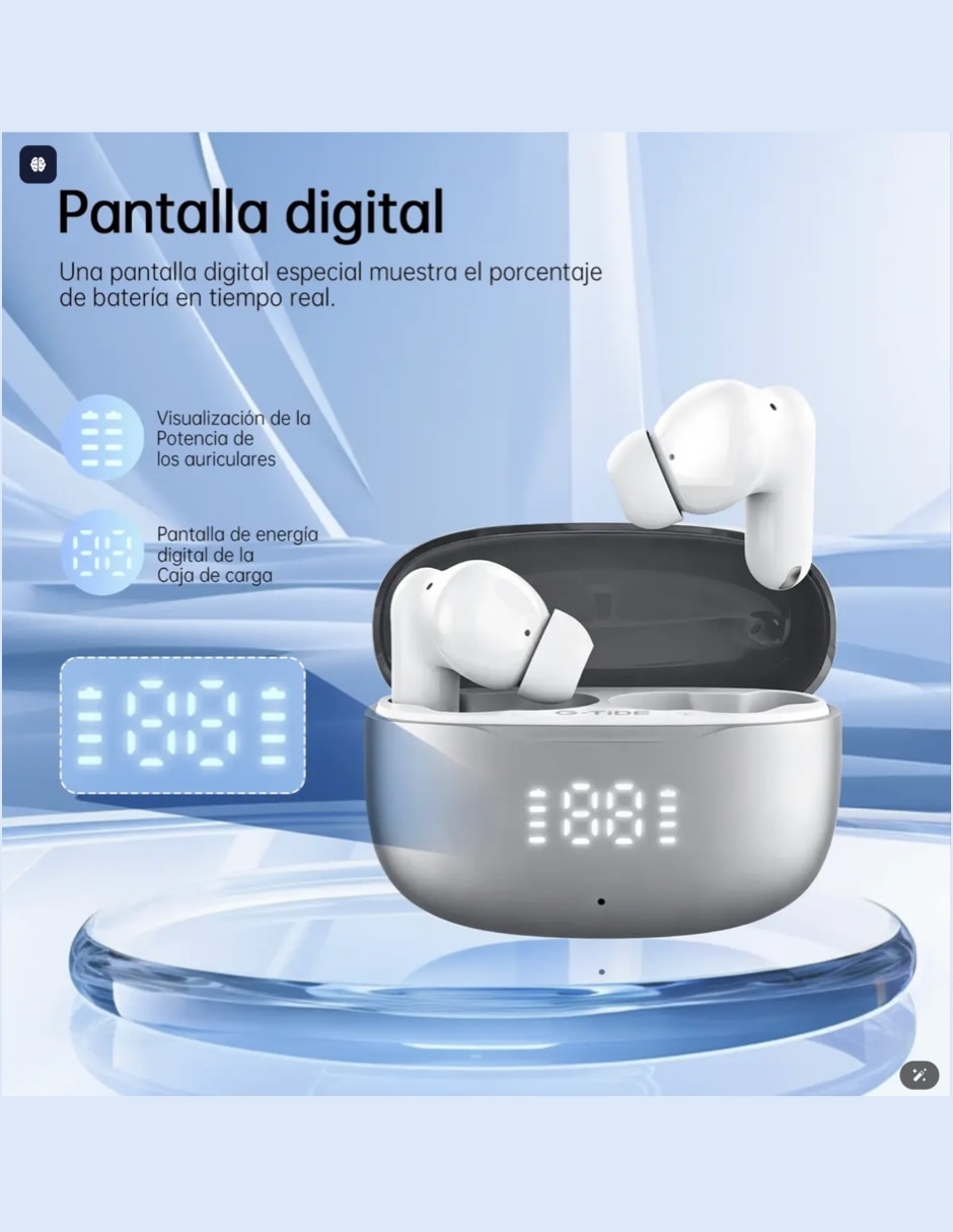 Audífonos in-ear contoysa 2601 inalámbrica con cancelación de ruido