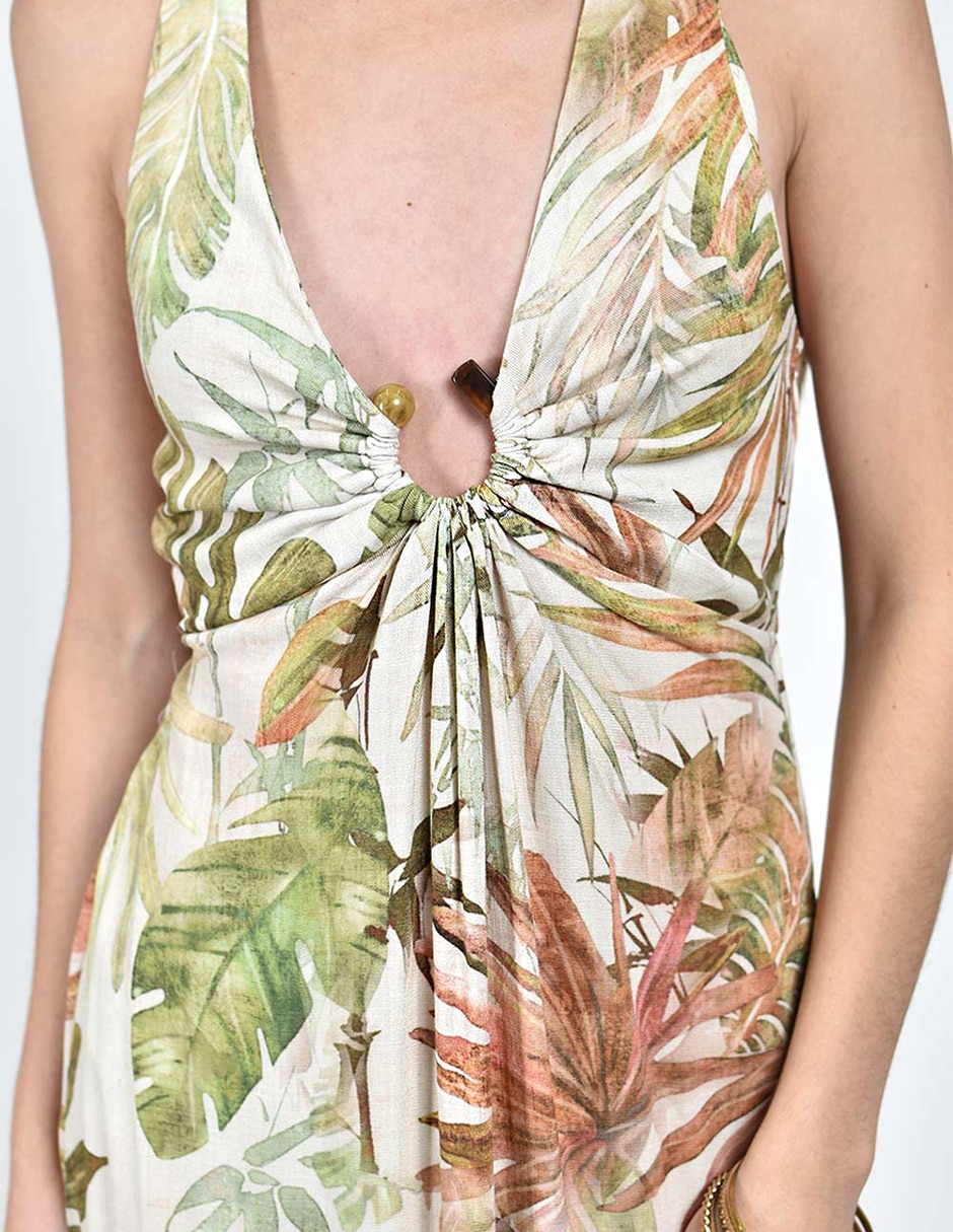 Vestido largo casual para mujer 3