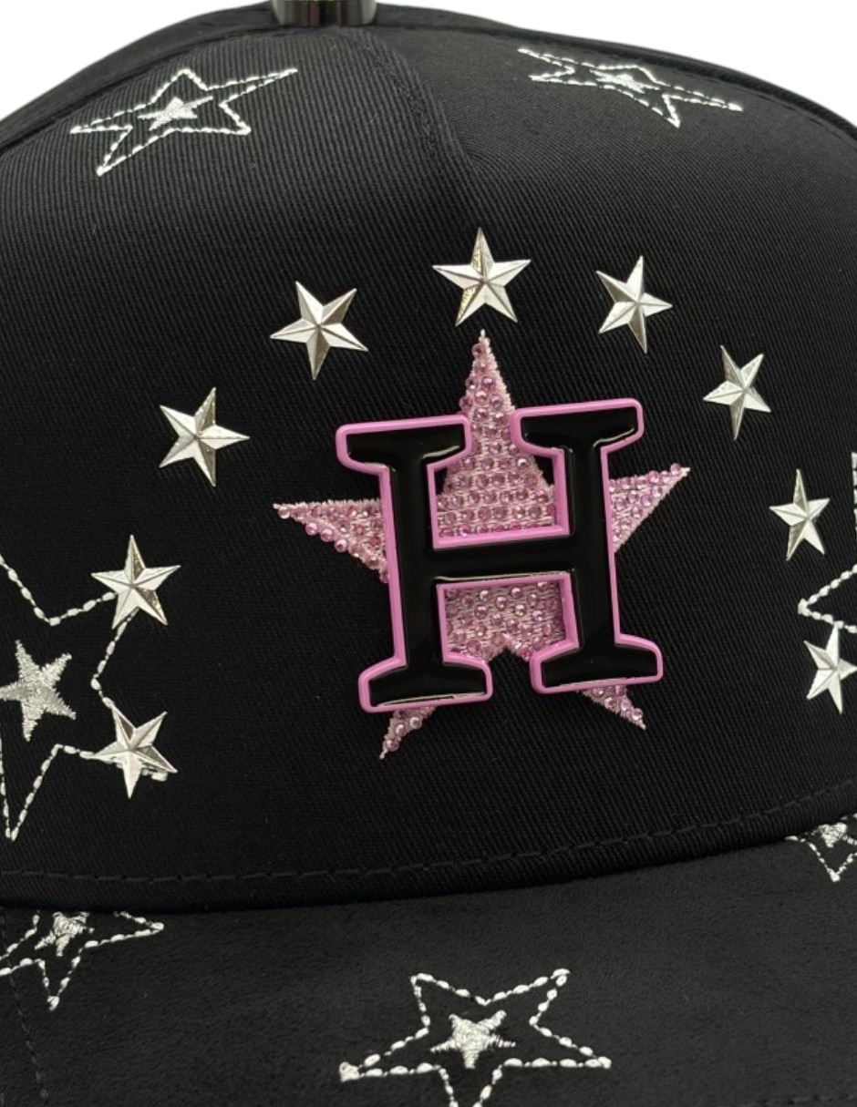 Gorra visera curva snapback big boss junior h black para hombre