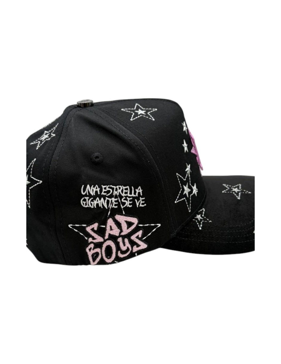 Gorra visera curva snapback big boss junior h black para hombre