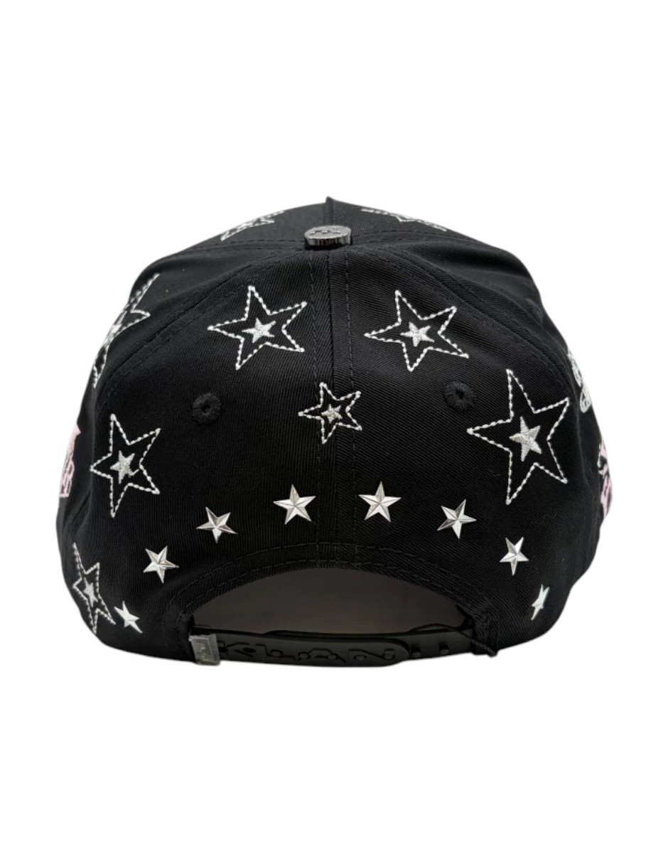 Gorra visera curva snapback big boss junior h black para hombre