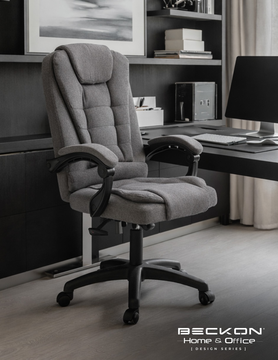 Silla de escritorio Lino ejecutiva BECKON de Acero