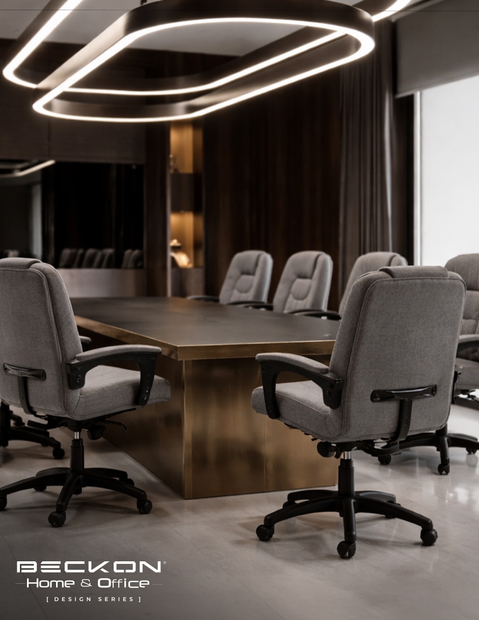 Silla de escritorio Lino ejecutiva BECKON de Acero
