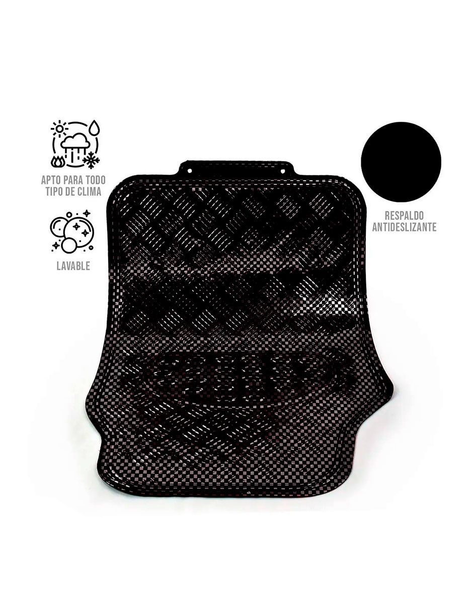 Juego de tapetes para auto de PVC 3