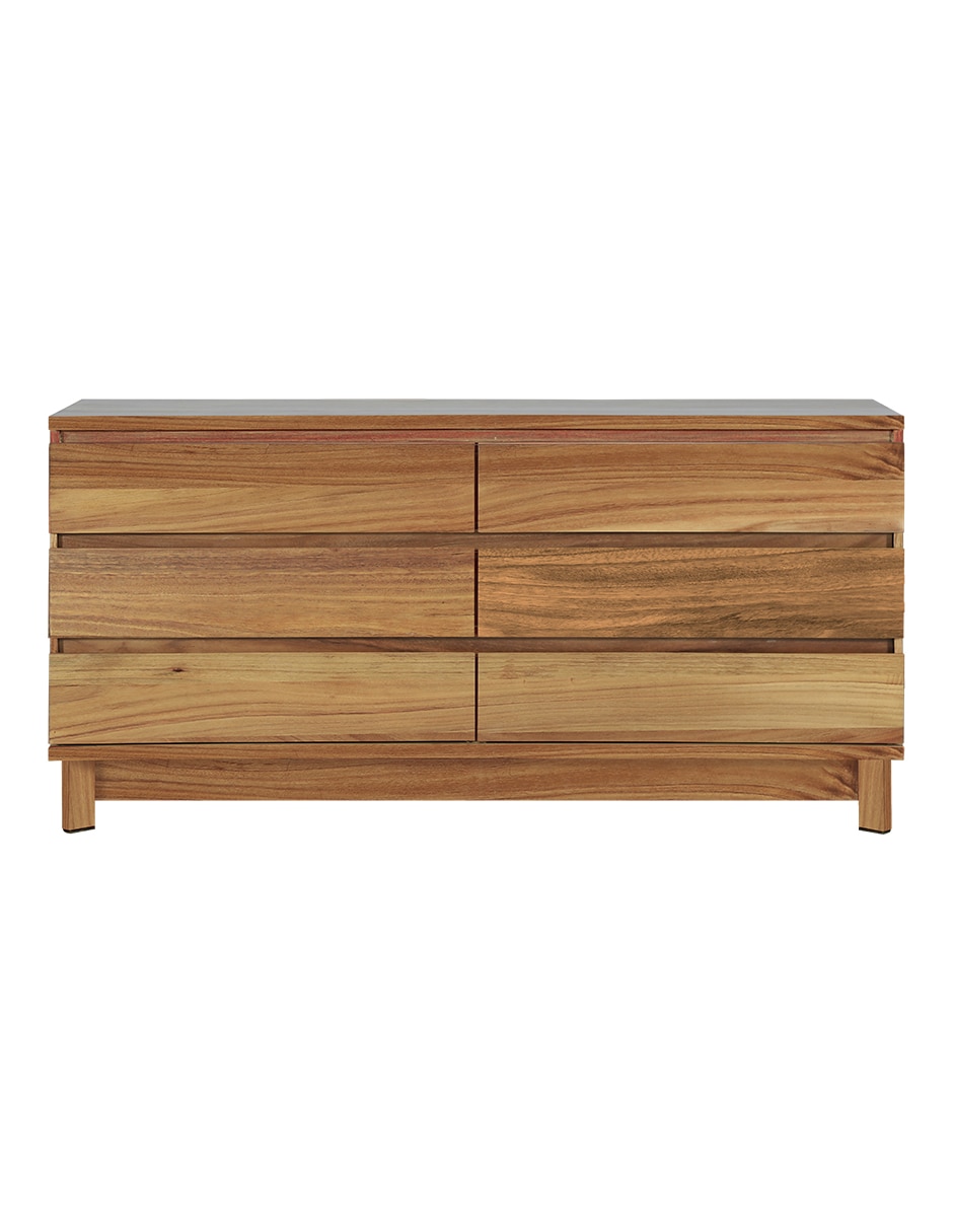 Cómoda de chapa madera 1