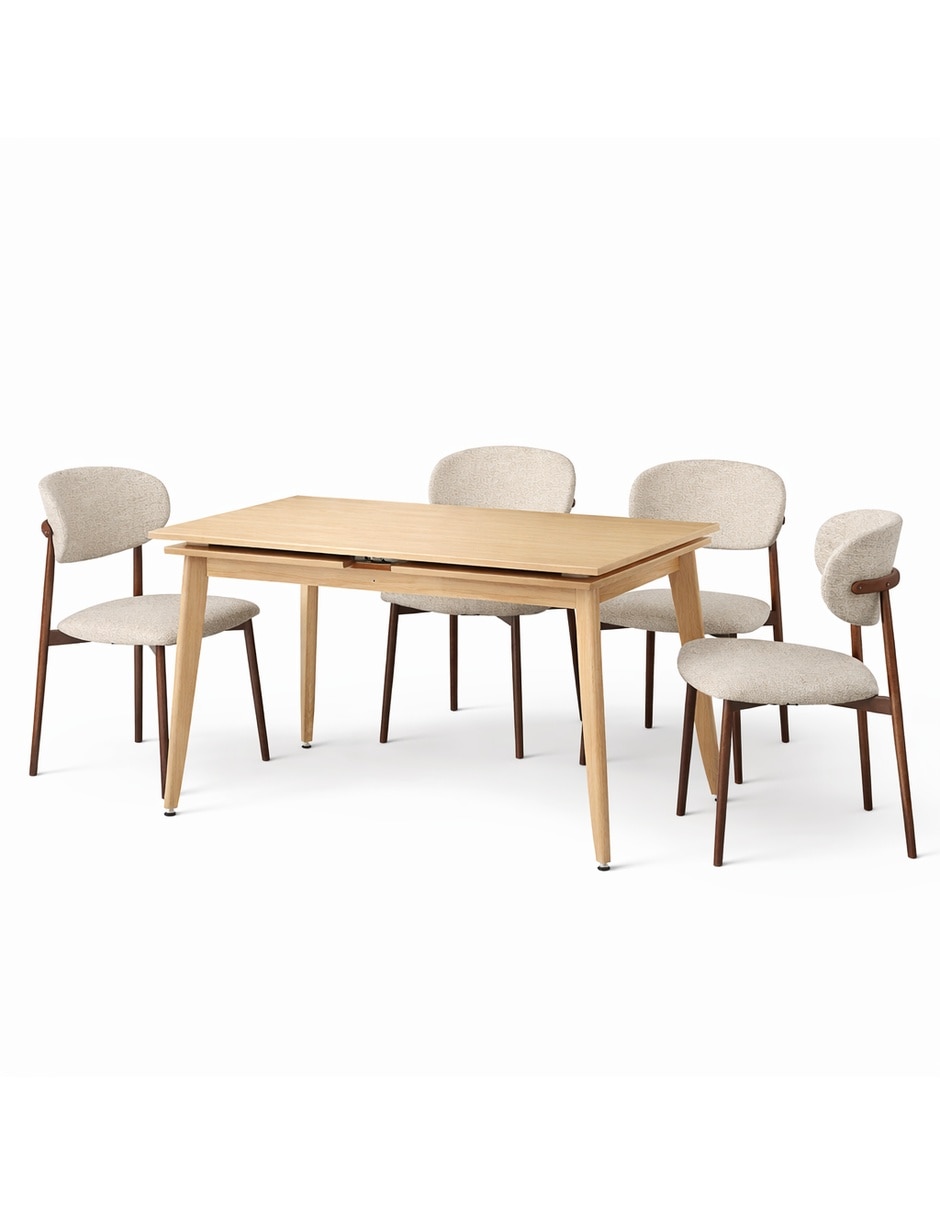 Comedor Adrianus+Meazza Sochic para 4 personas de MDF