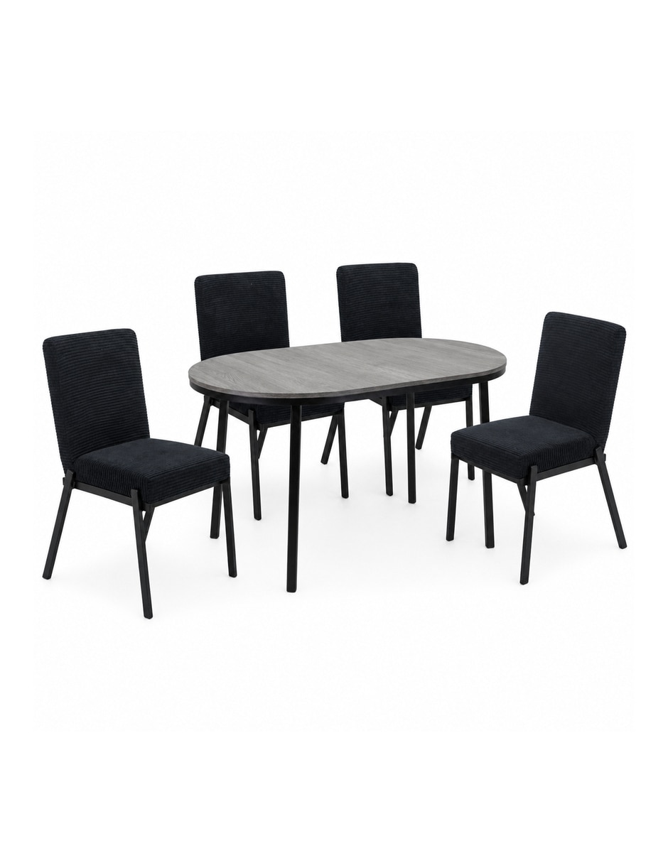 Comedor Camila+Zenta Sochic para 4 personas de MDF