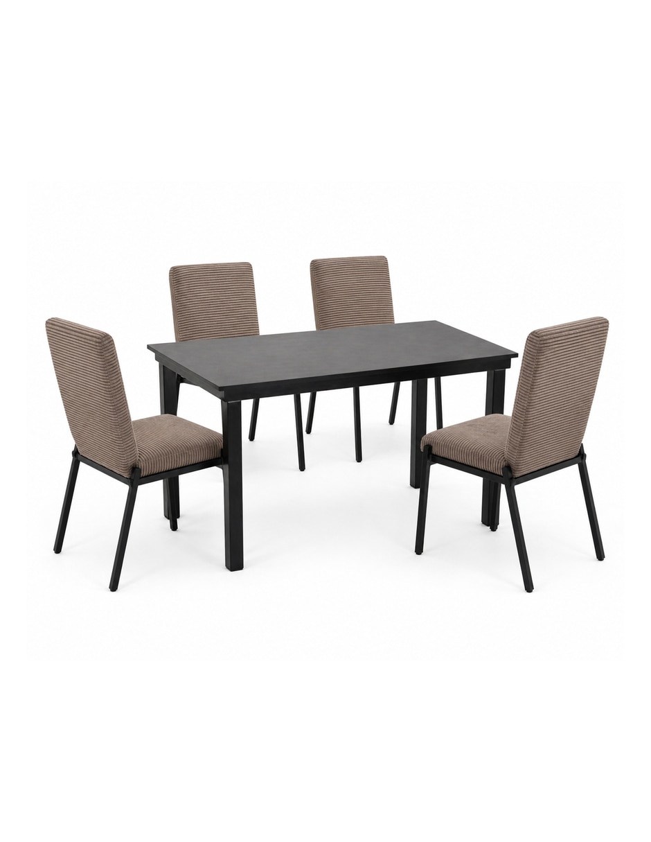 Comedor Zovi + Zenta Sochic para 4 personas