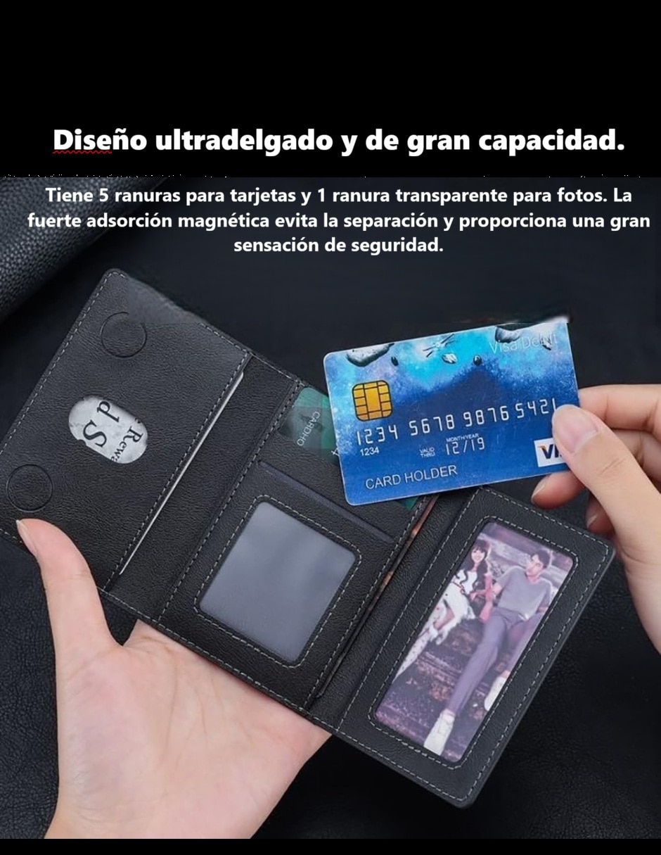 Tarjetero para celular Genérica unisex