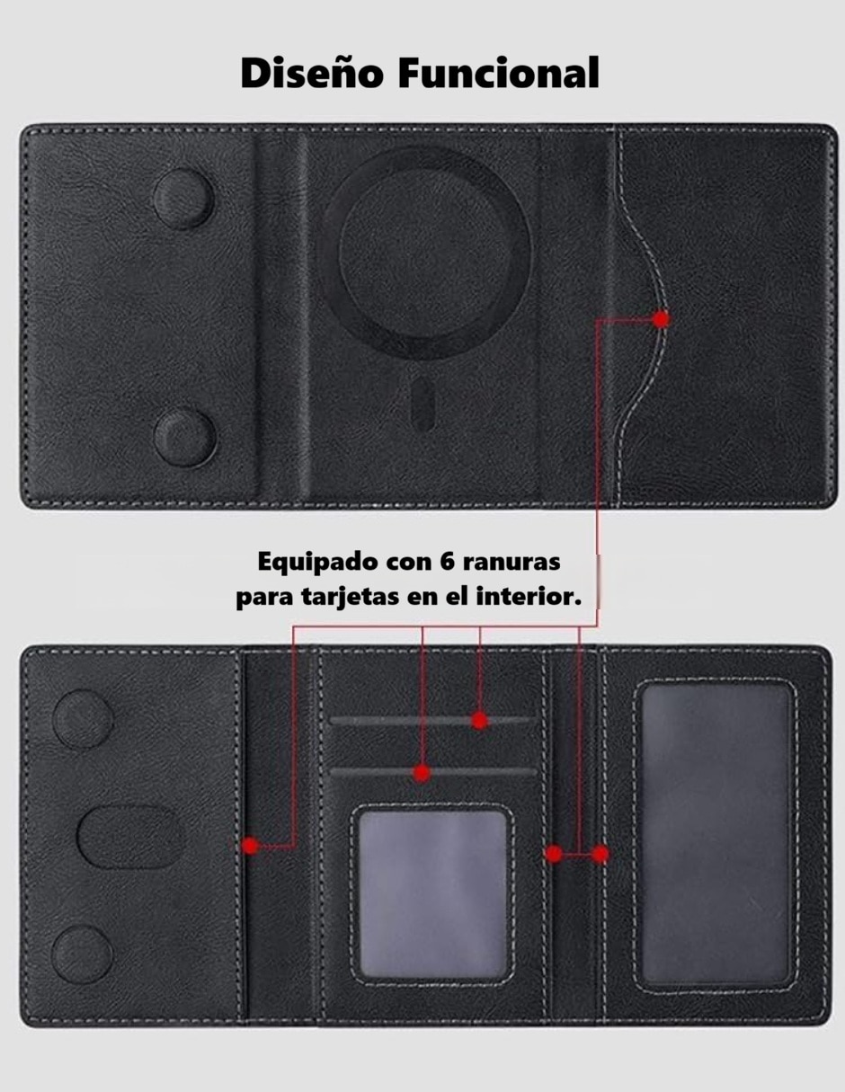 Tarjetero para celular Genérica unisex