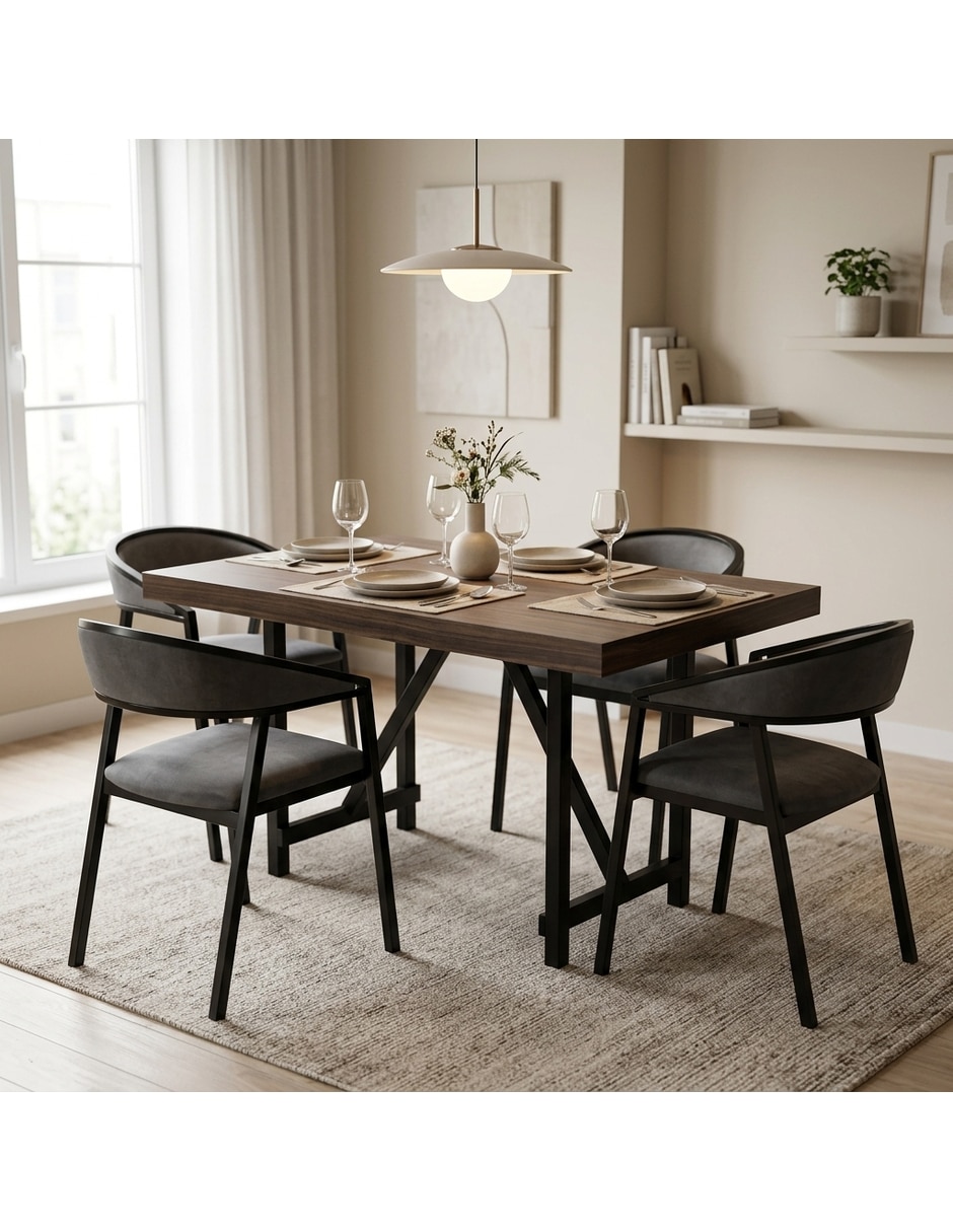 Comedor Zenta + Camila Sochic para 4 personas