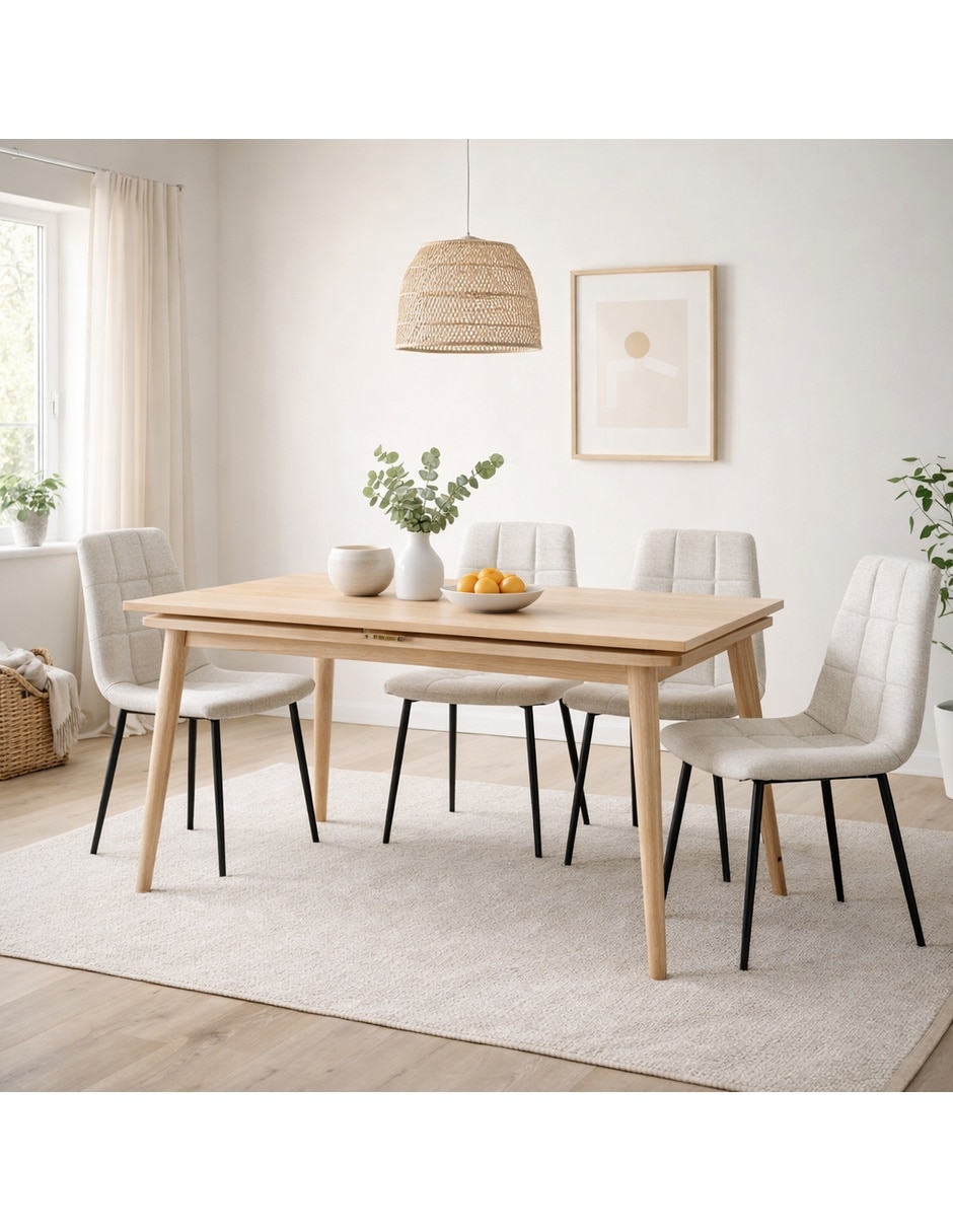 Comedor Adrianus+Saroto Sochic para 4 personas de MDF