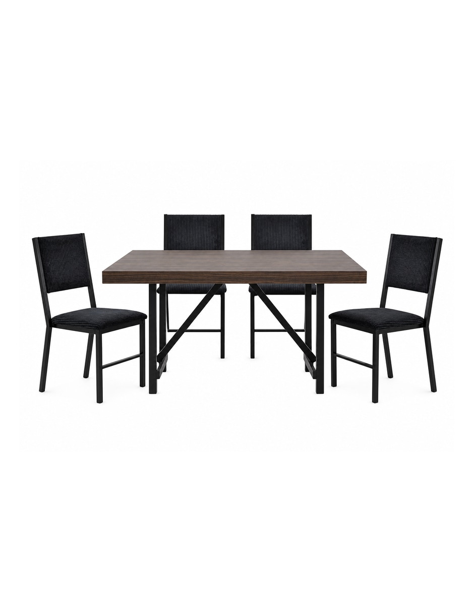 Comedor Zenta Sochic para 4 personas de MDF