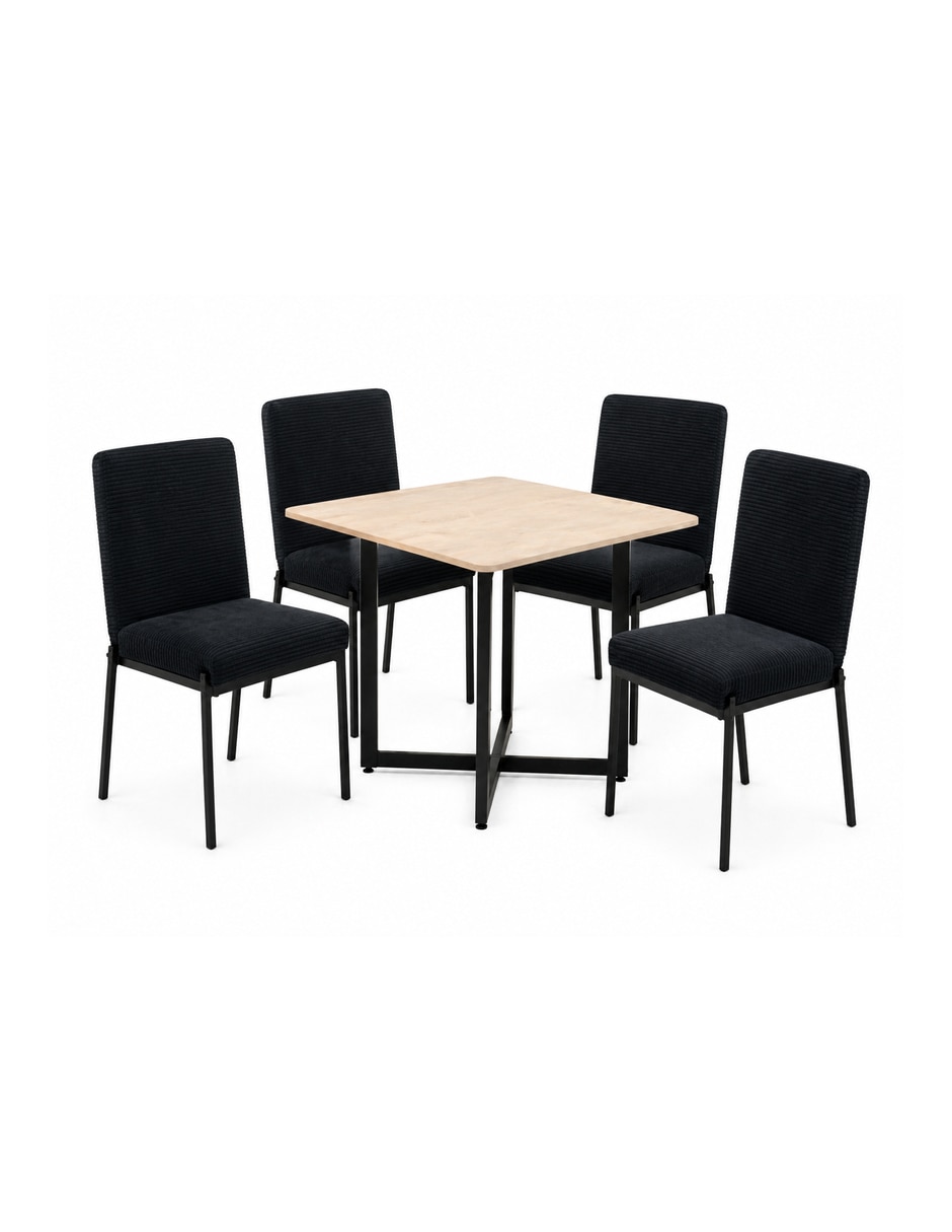 Comedor Luxen+Zenta Sochic para 4 personas de MDF