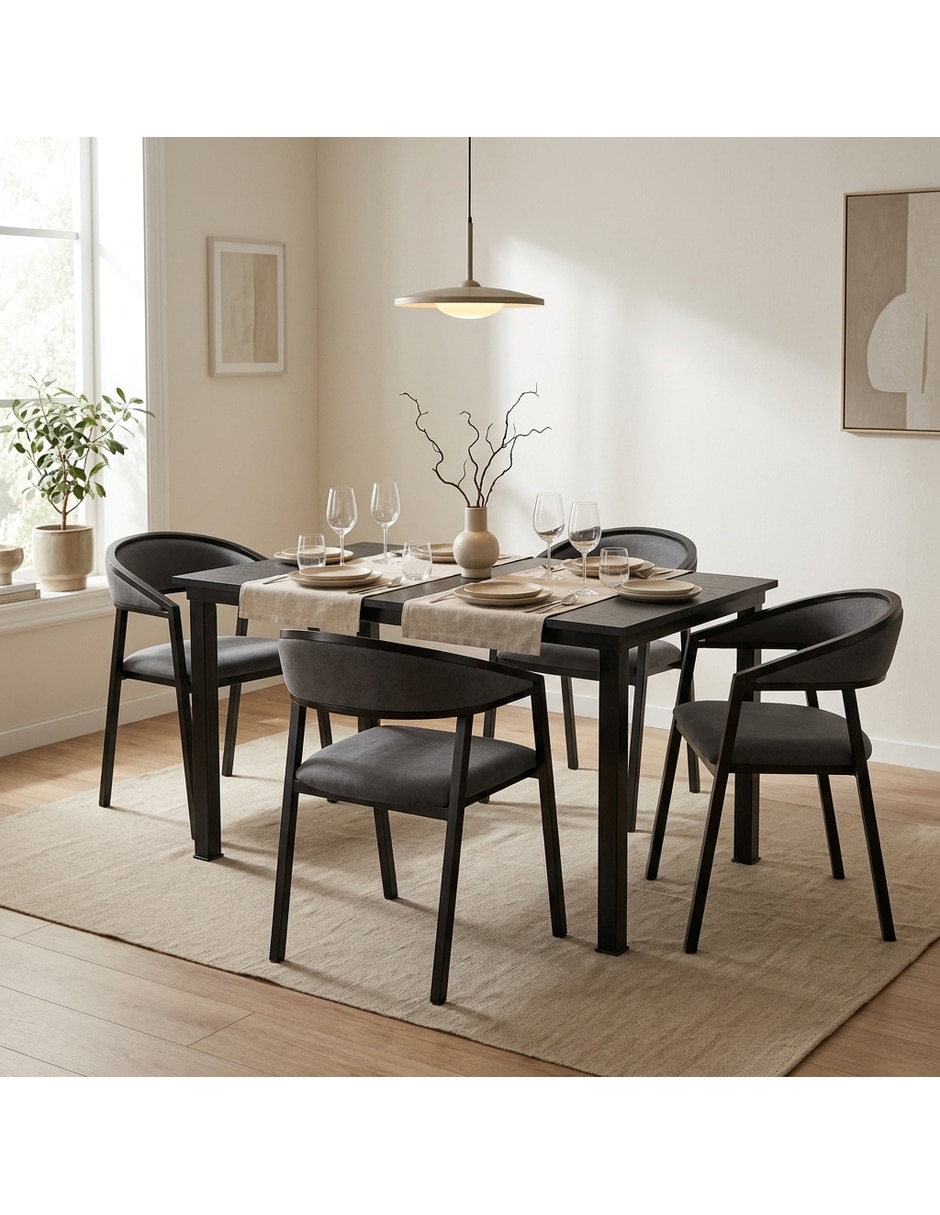 Comedor Zovi+Camila Sochic para 4 personas de MDF