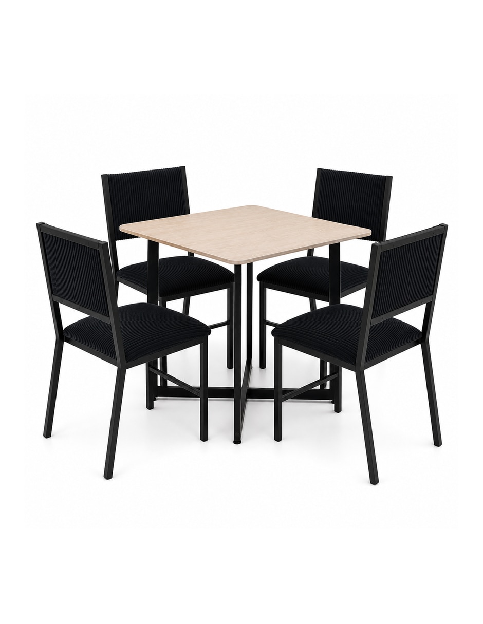 Comedor Luxen + Zovi Sochic para 4 personas