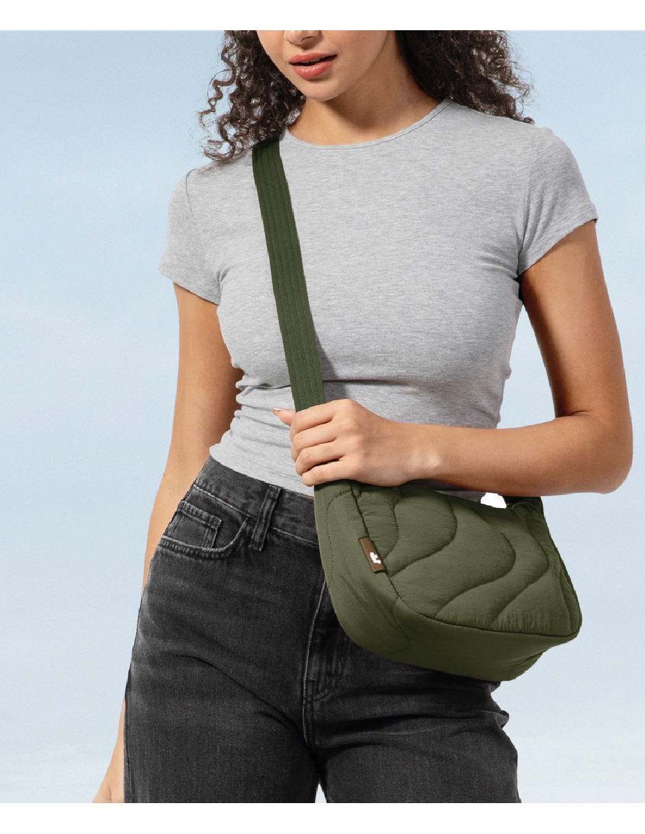Bolsa Crossbody Puffy Terra para Mujer 5