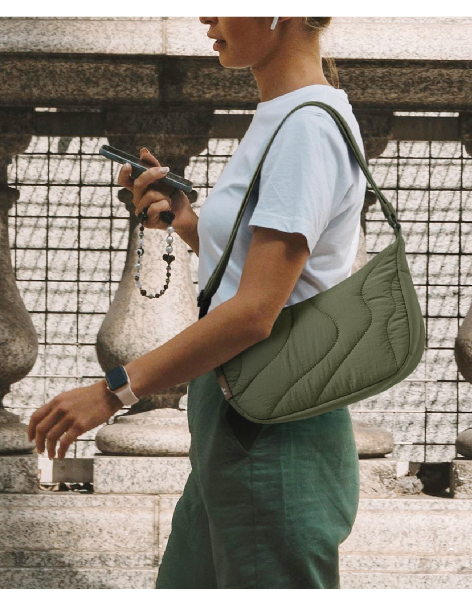 Bolsa Crossbody Puffy Terra para Mujer 6
