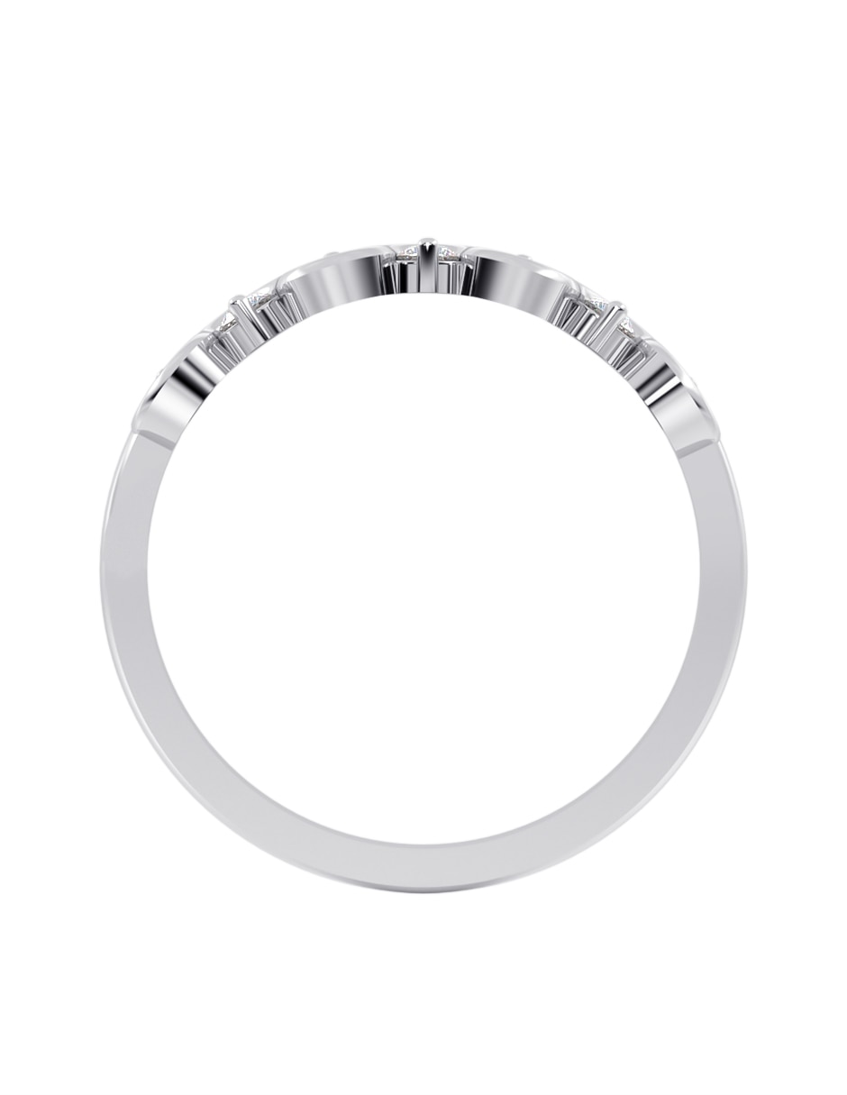 Churumbela de oro 14 K zirconia 4