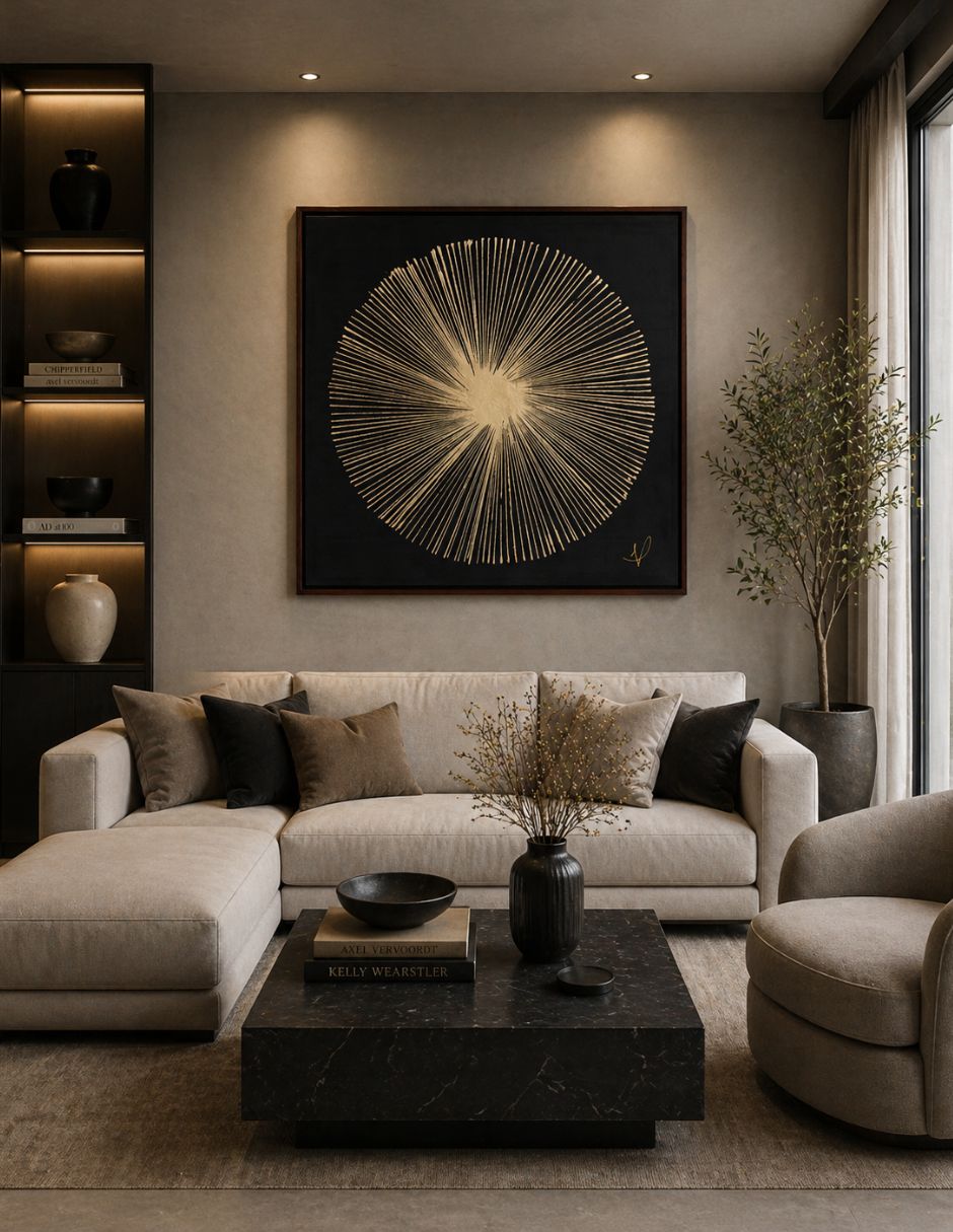 Cuadro decorativo ECLÉCTICO Expansión Áurea