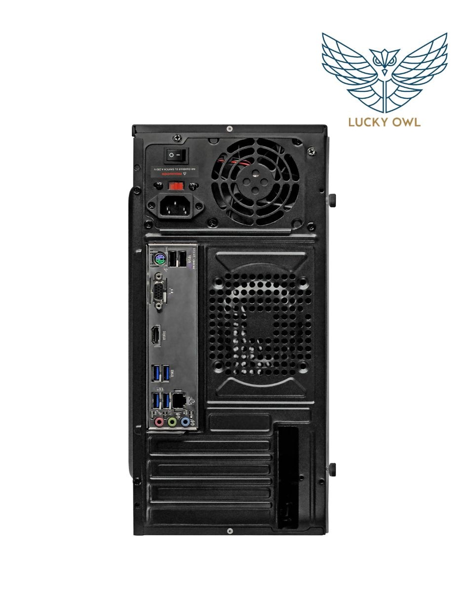 Computadora de escritorio Lucky OWL PC-030 AMD Ryzen 5 16 GB RAM 500 GB SSD