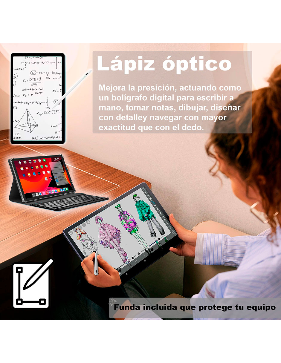 Tablet vak vm-102x 11 pulgadas 512 GB de almacenamiento de 12 GB ram