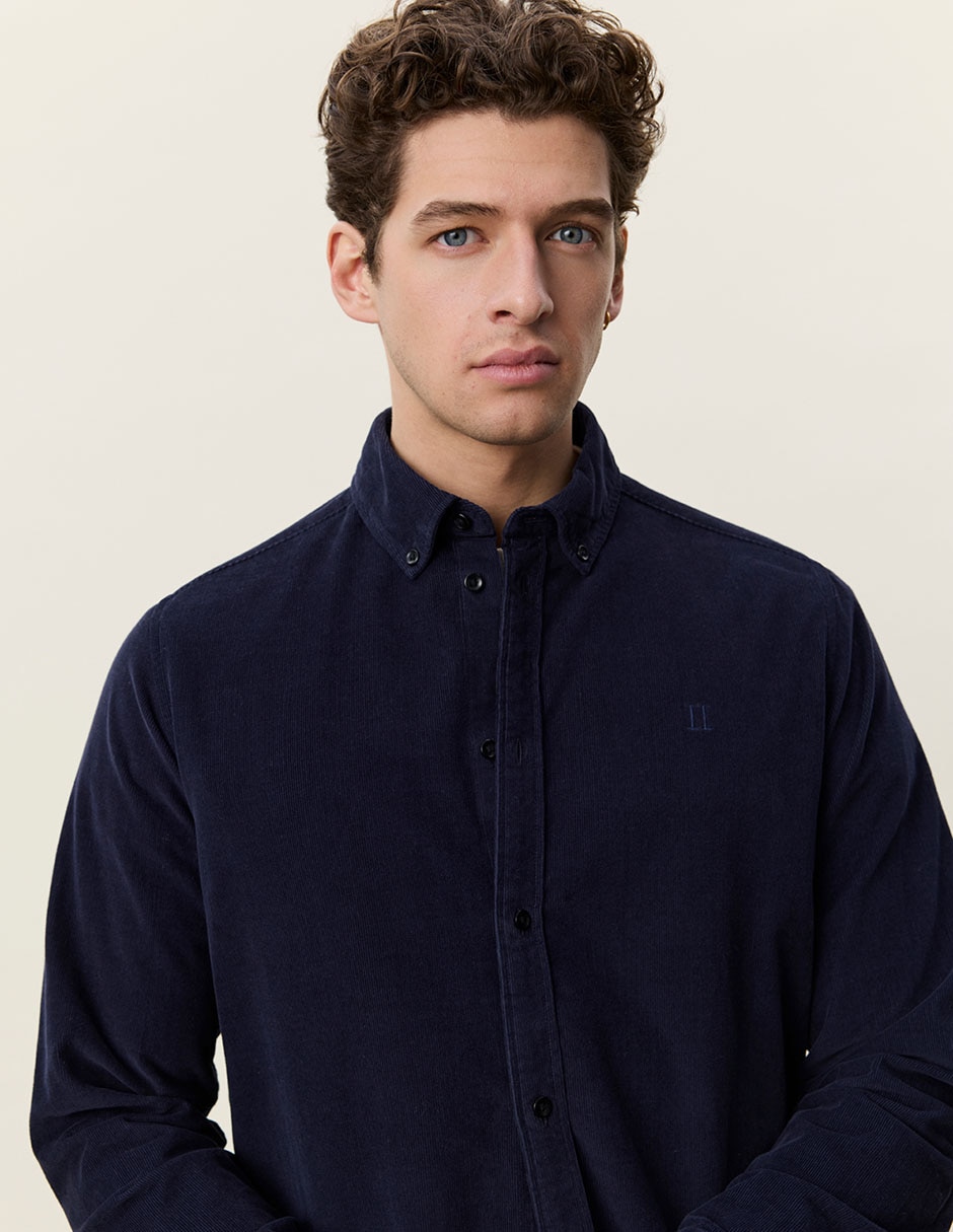 Camisa casual manga larga para hombre 3